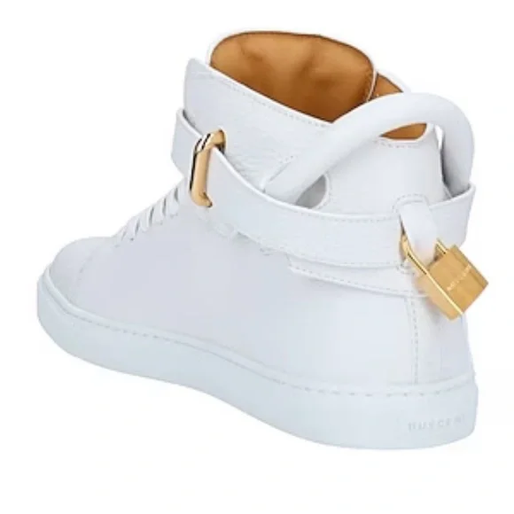 Buscemi white high tops